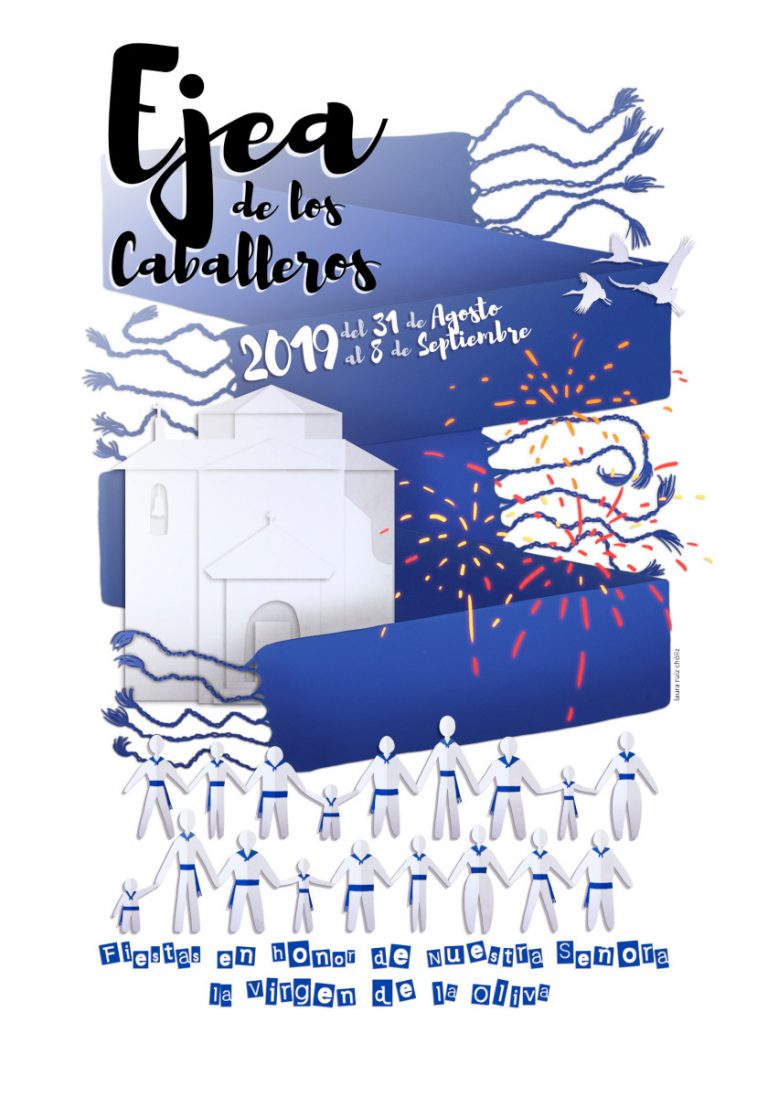 Lee más sobre el artículo El cartel de Fiestas en honor de la Virgen de la Oliva 2019, obra de la ejeana Laura Ruiz Chóliz