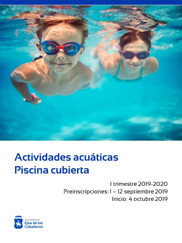 Lee más sobre el artículo Comienza el plazo de preinscripción de las actividades acuáticas de la piscina cubierta