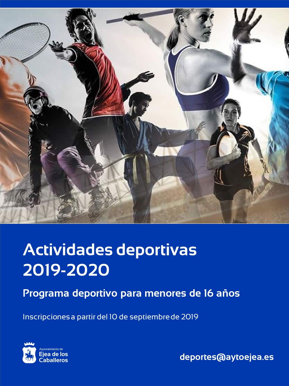 En este momento estás viendo Actividades Deportivas Municipales 2019-2020 para menores de 16 años