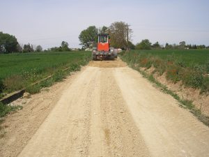 Lee más sobre el artículo El Ayuntamiento de Ejea sigue mejorando los caminos rurales