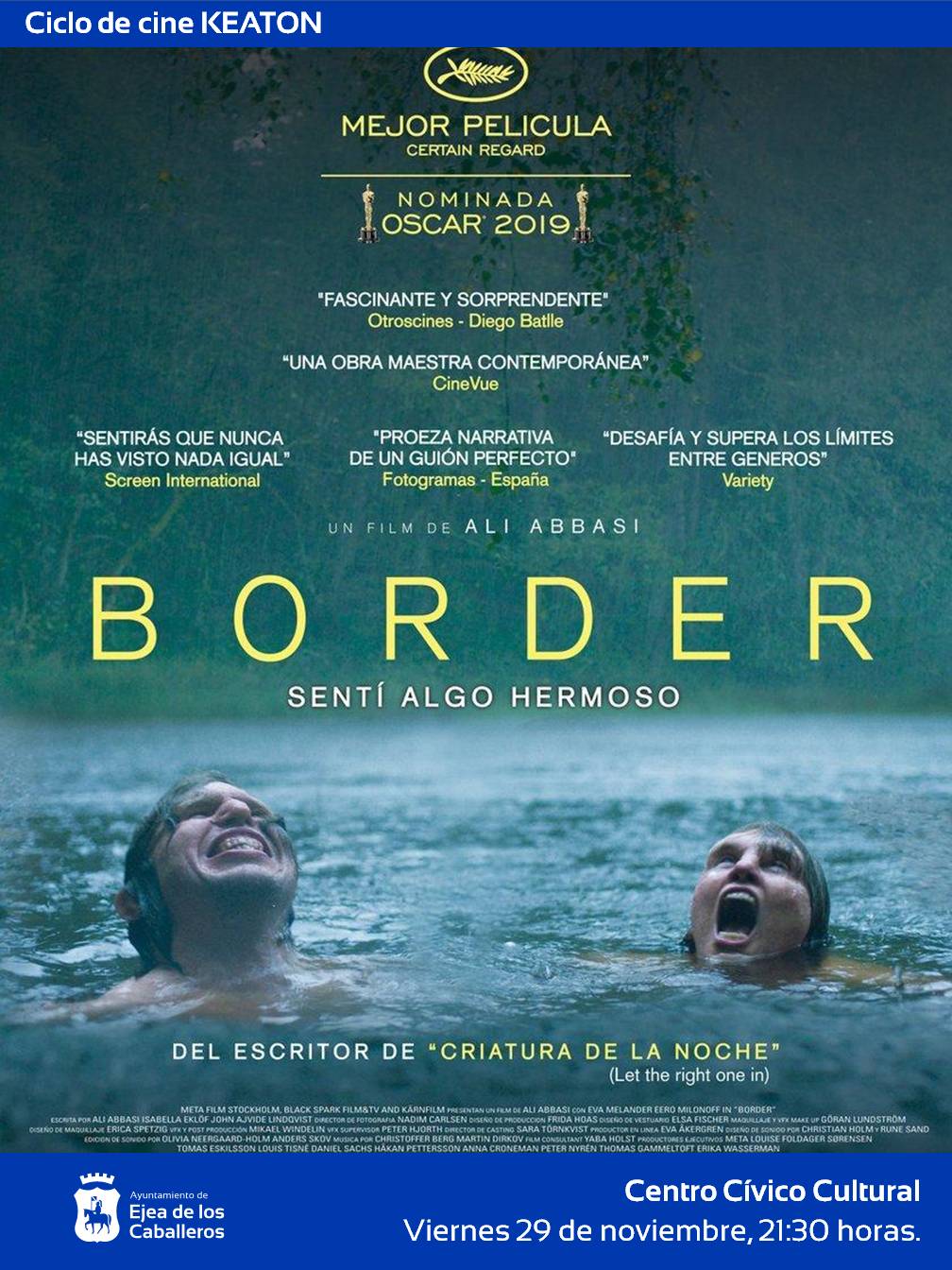 En este momento estás viendo Cine Keaton: “Border”, una película de cine fantástico que reflexiona sobre la identidad y el miedo a la diferencia