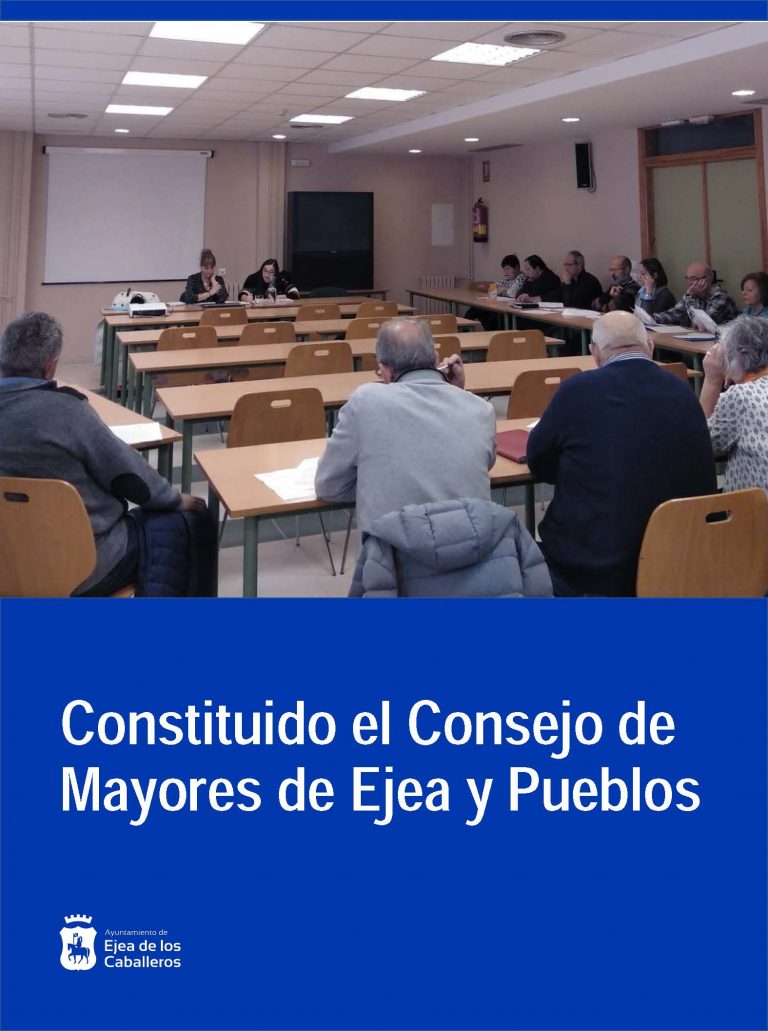 Lee más sobre el artículo Constituido el Consejo de Mayores de Ejea y Pueblos