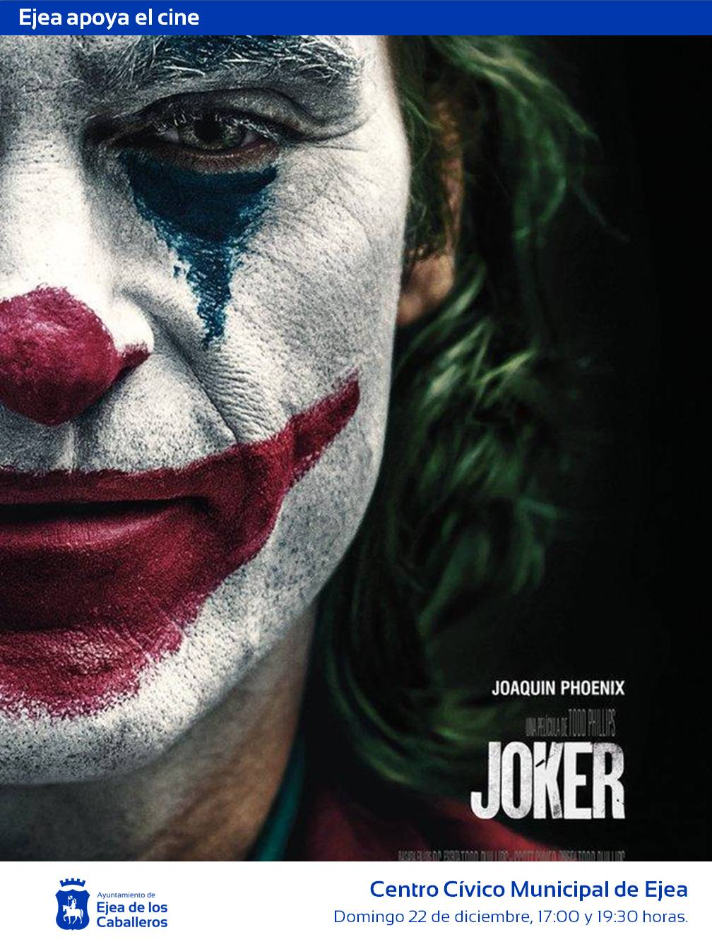 En este momento estás viendo EJEA APOYA AL CINE: “Joker”, mucho más que una película de superhéroes