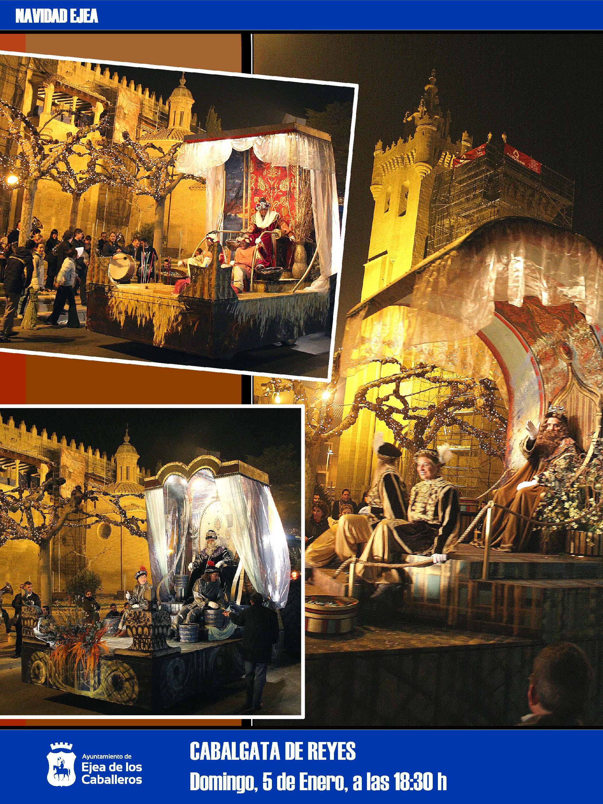 En este momento estás viendo Noche de Reyes en Ejea: Fiesta de la ilusión, fiesta de la emoción y “Noche de Cuentos”