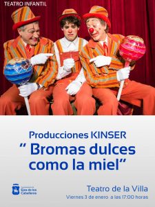 Lee más sobre el artículo Bromas dulces como la miel de producciones Kinser para público infantil y familiar