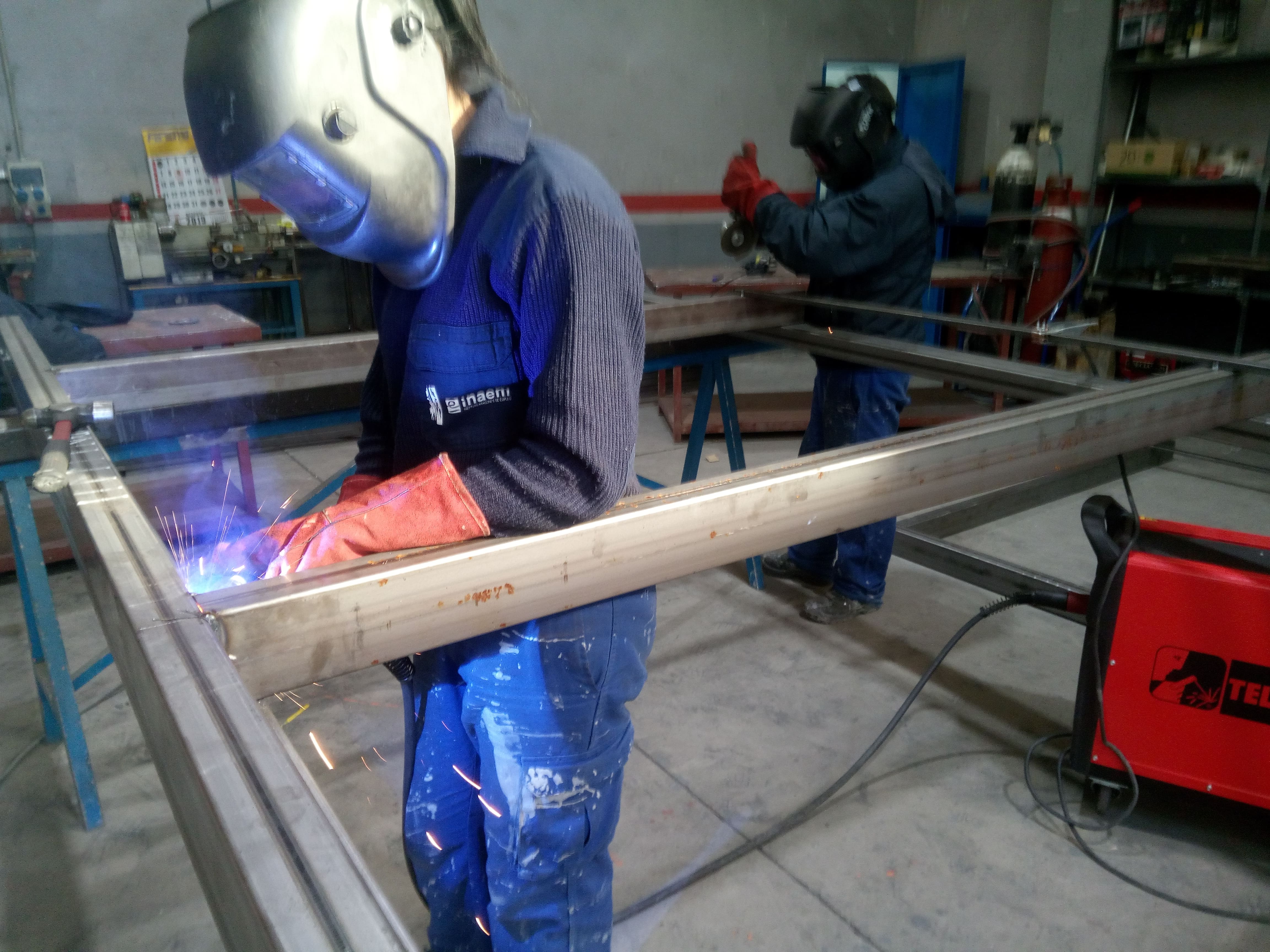Escuela Taller – Fotografías de trabajos en obra