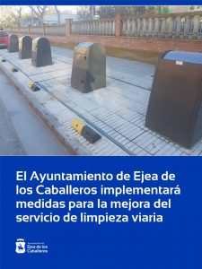 Lee más sobre el artículo El Ayuntamiento de Ejea de los Caballeros implementará medidas para la mejora del servicio de limpieza viaria