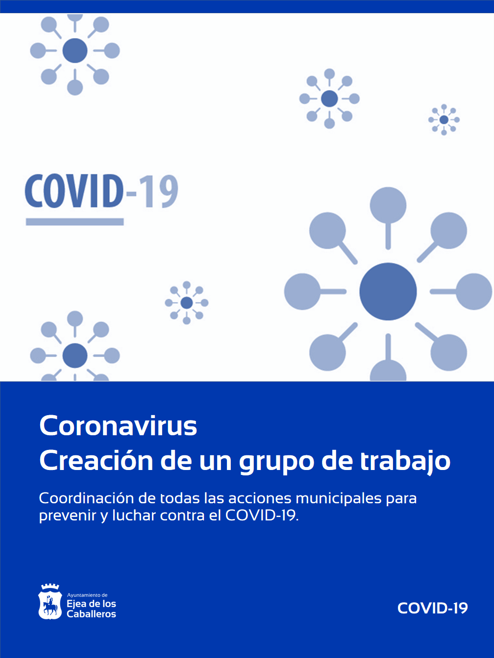 En este momento estás viendo El Ayuntamiento de Ejea de los Caballeros constituye un grupo de trabajo para coordinar las acciones de prevención frente al Coronavirus