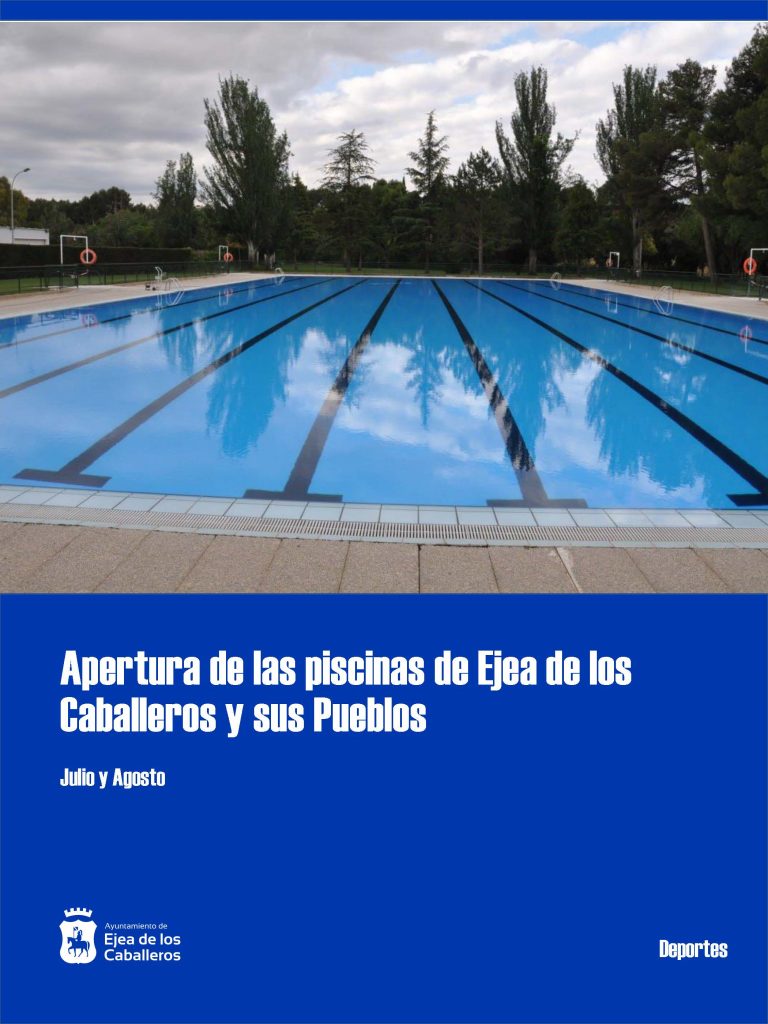Lee más sobre el artículo 2.671 personas disfrutarán de las piscinas municipales de Ejea de los Caballeros y sus Pueblos con medidas especiales frente a la COVID-19