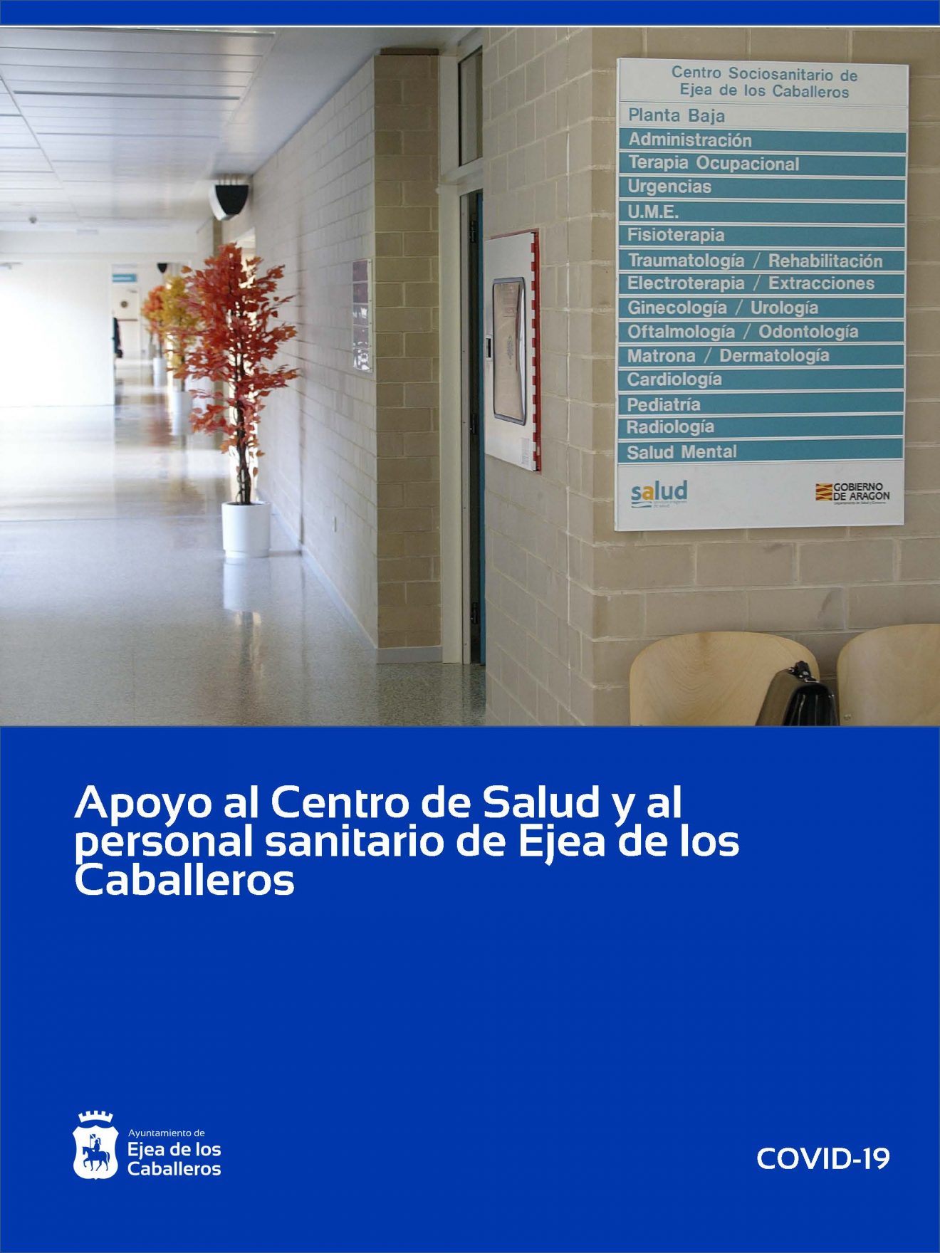 Apoyo total al Centro de Salud y al personal sanitario de Ejea de los ...
