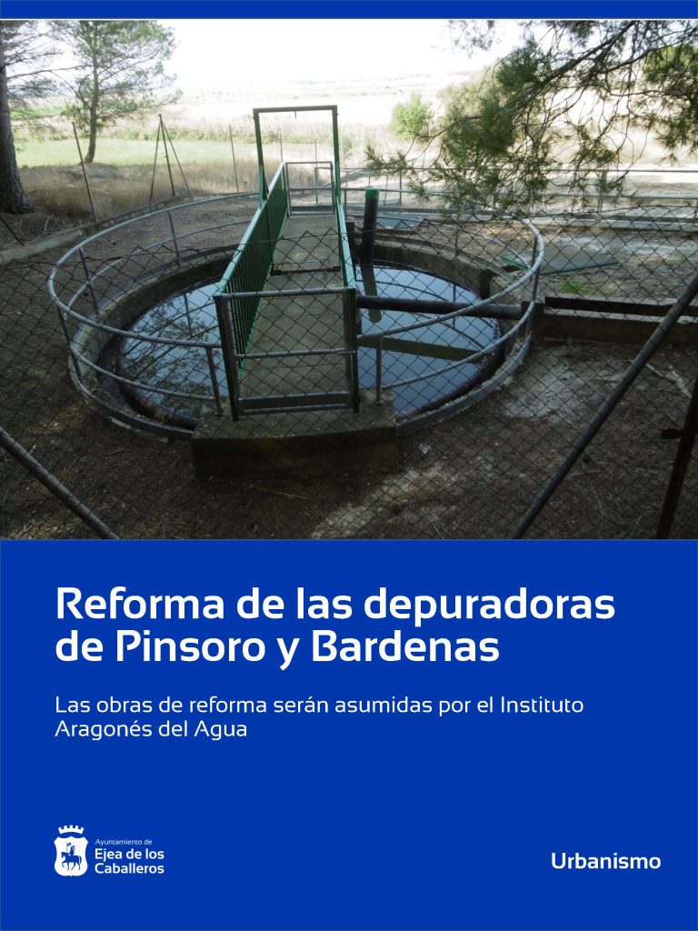 Lee más sobre el artículo Reforma de las depuradoras de Pinsoro y Bardenas