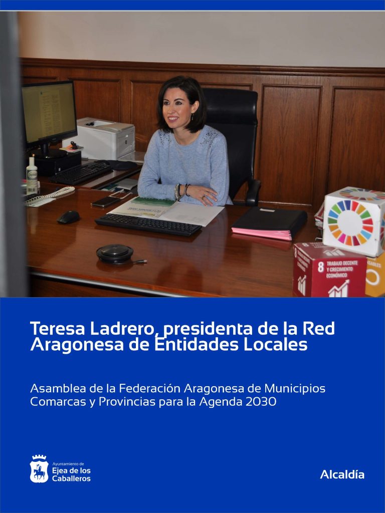 Lee más sobre el artículo Teresa Ladrero, presidenta de la Red Aragonesa de Entidades Locales para la Agenda 2030