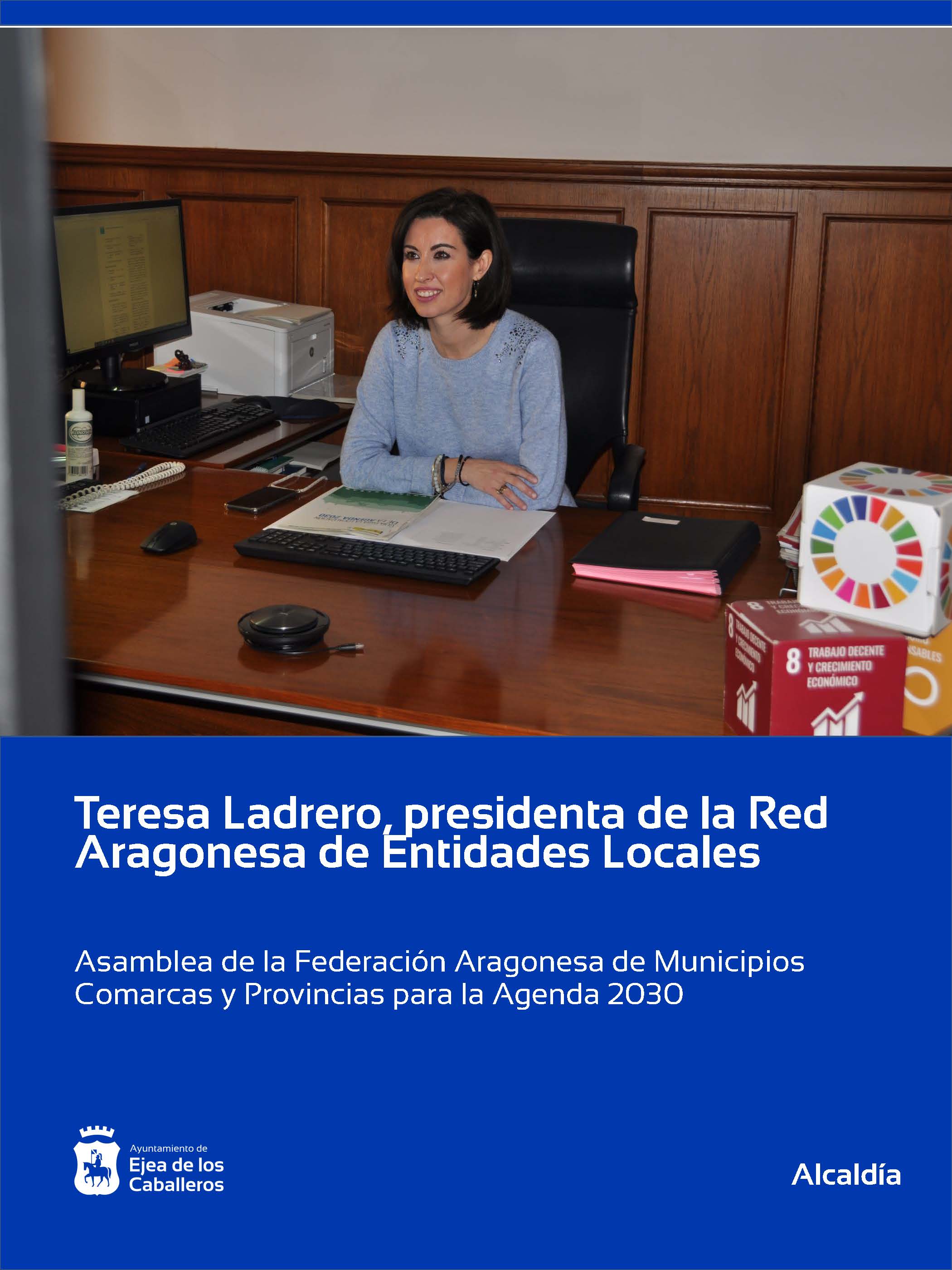 En este momento estás viendo Teresa Ladrero, presidenta de la Red Aragonesa de Entidades Locales para la Agenda 2030