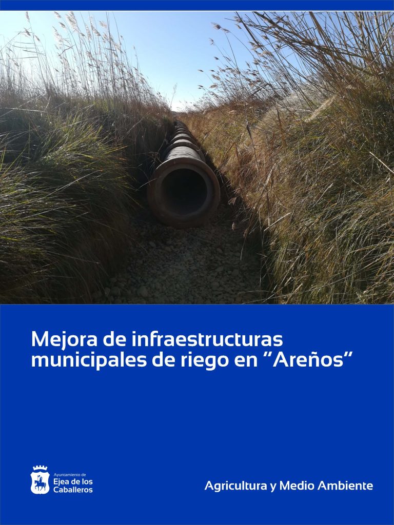 Lee más sobre el artículo Mejora de infraestructuras de riego municipales en la zona de “Areños”