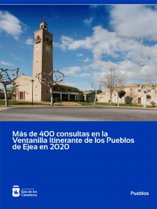 Lee más sobre el artículo Más de 400 consultas en la Ventanilla Itinerante de los Pueblos de Ejea de los Caballeros durante el año 2020