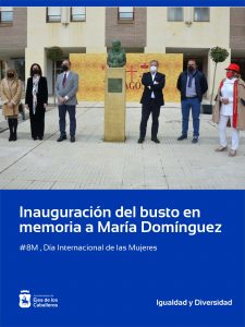Lee más sobre el artículo Inauguración del busto en memoria a María Domínguez, primera alcaldesa de España