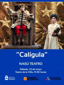 Lee más sobre el artículo Nasú Teatro representará “Calígula”, una fábula sobre el poder absoluto