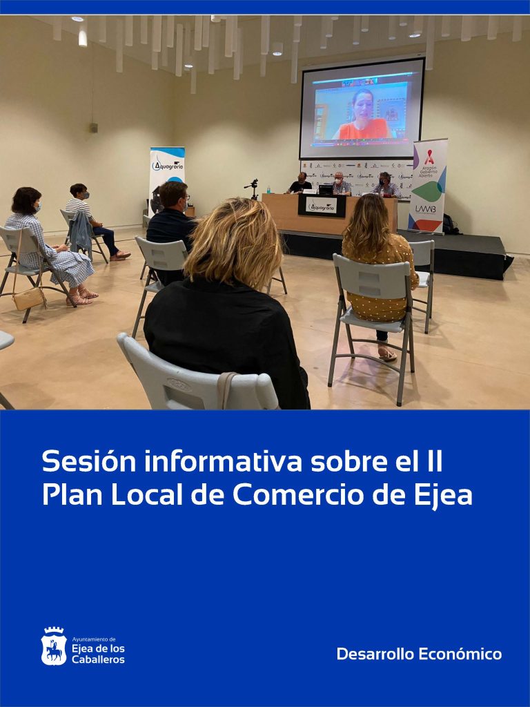 Lee más sobre el artículo Arranca el proceso participativo del II Plan Local de Comercio de Ejea con una sesión informativa