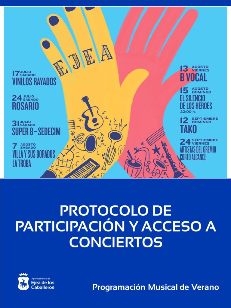 Lee más sobre el artículo ¡SIGAMOS APLAUDIENDO!: Protocolo de participación y acceso a los conciertos de la Plaza de Toros.