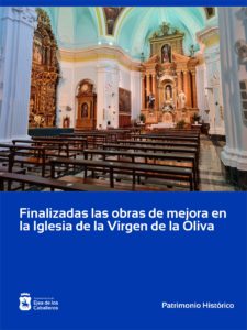 Lee más sobre el artículo Finalizadas las obras de mejora de la iglesia de la Virgen de la Oliva en Ejea