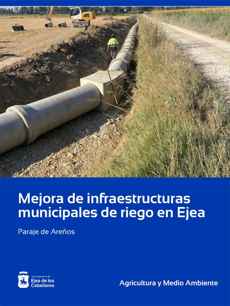 Lee más sobre el artículo Mejora de infraestructuras municipales de riego en Ejea