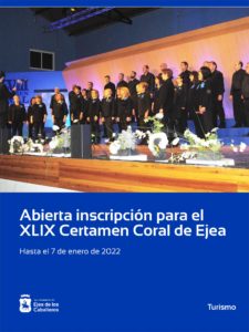 Lee más sobre el artículo Abierto a los coros el plazo de inscripción para el XLIX Certamen Coral de Ejea de los Caballeros