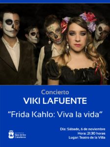 Lee más sobre el artículo La cantante Viki Lafuente presentará el concierto “Frida Kahlo: Viva la vida”