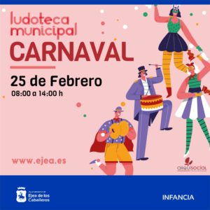 Lee más sobre el artículo La ludoteca municipal abrirá sus puertas en Carnaval