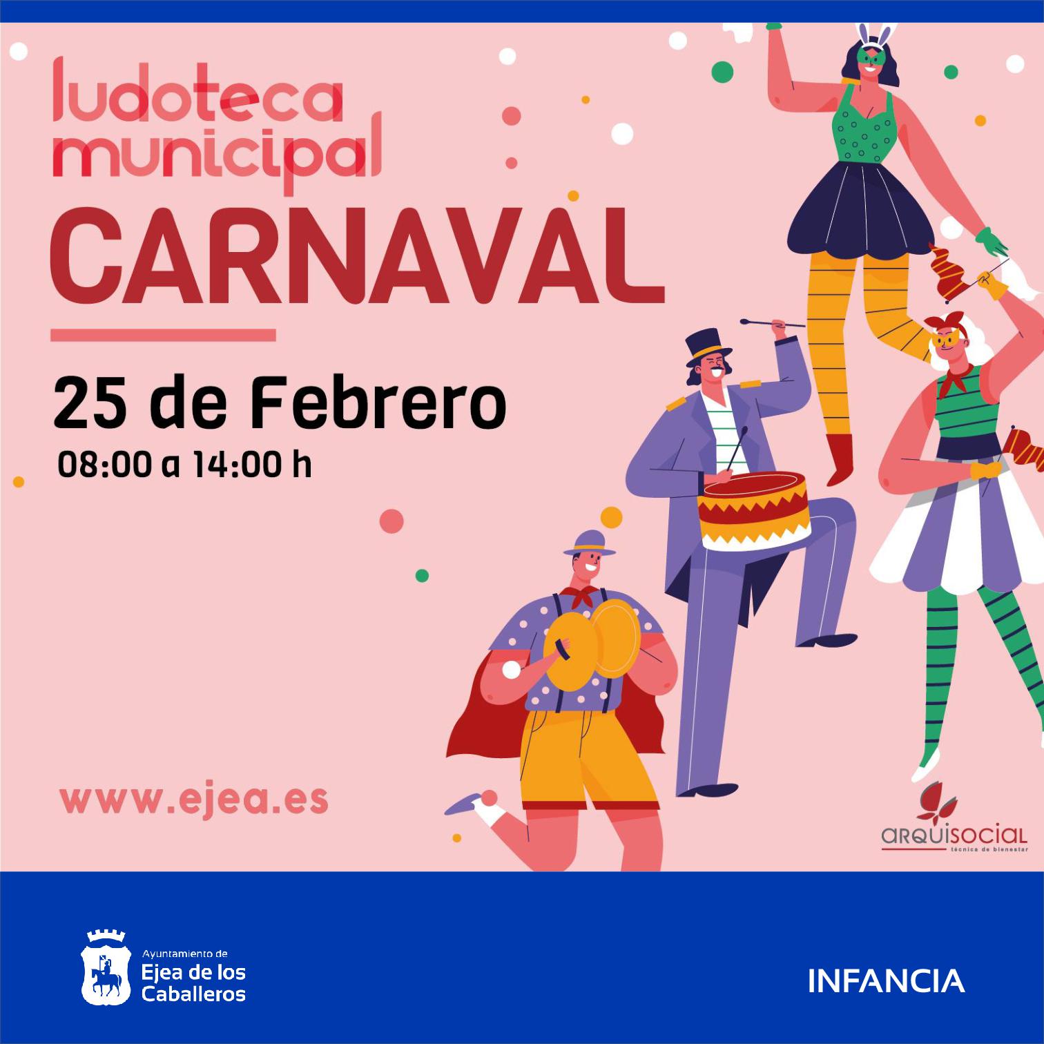 En este momento estás viendo La ludoteca municipal abrirá sus puertas en Carnaval
