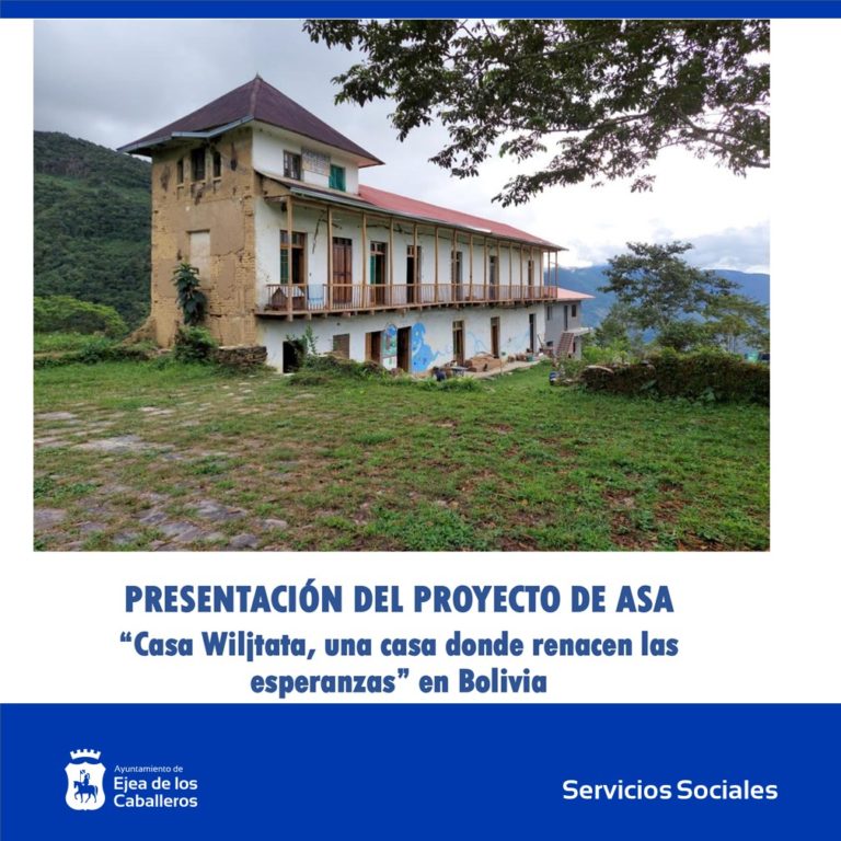Lee más sobre el artículo Presentación del proyecto “Casa Wiljtata, una casa donde renacen las esperanzas” de la Asociación ASA