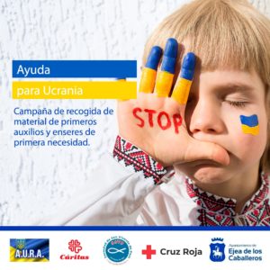 Lee más sobre el artículo Ejea inicia una campaña de recogida de material de primeros auxilios para el pueblo Ucraniano en colaboración con entidades sociales