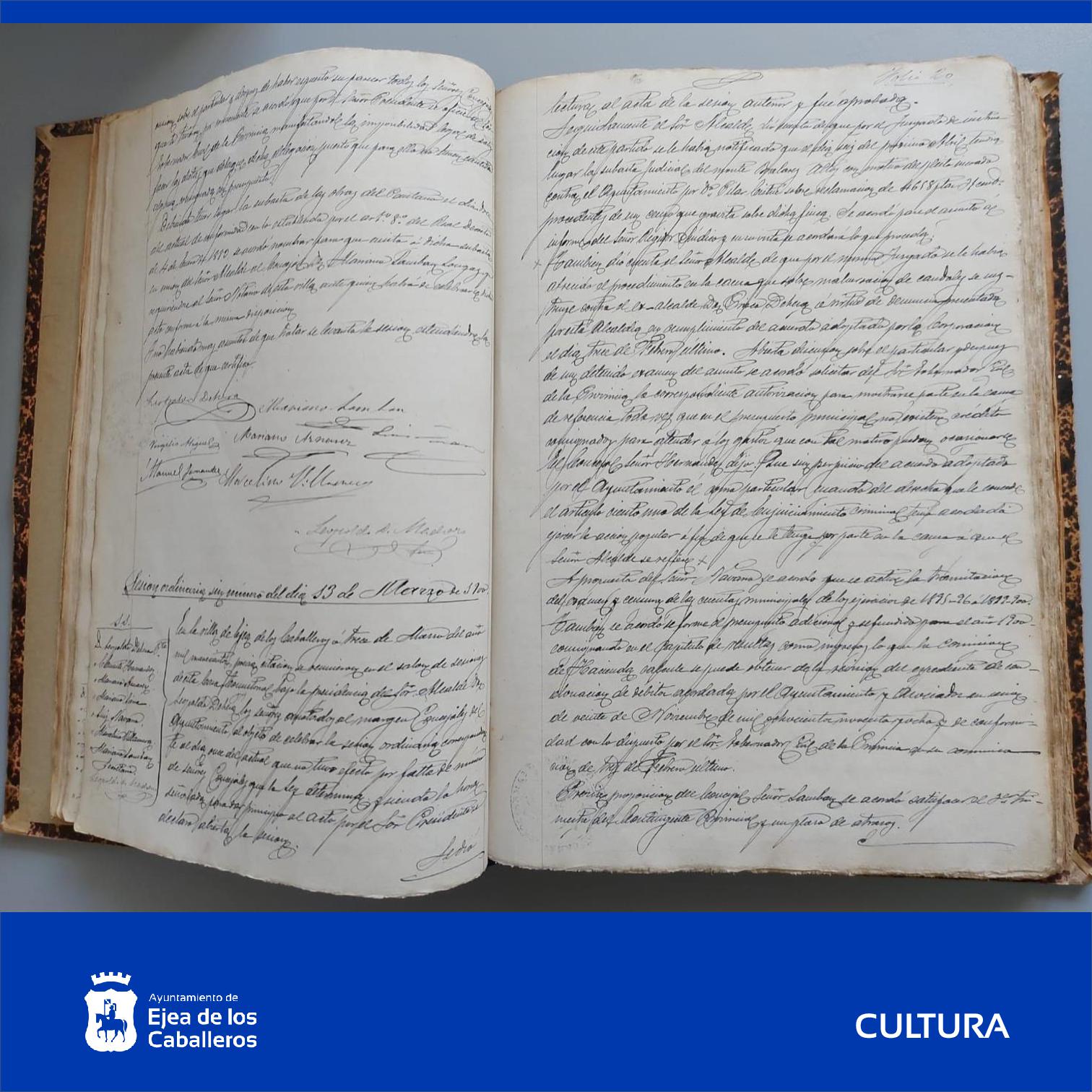 En este momento estás viendo Comienza la digitalización de Libros de Actas del Archivo Municipal de Ejea