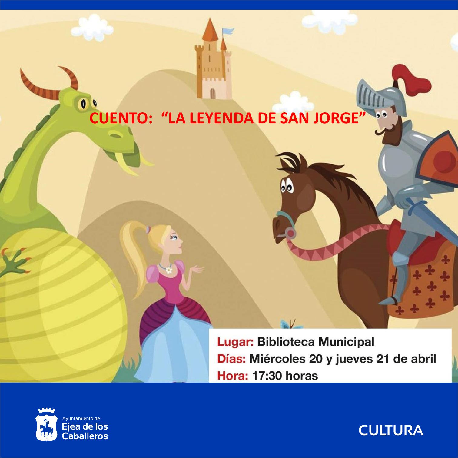 En este momento estás viendo Actividades para niños: Aragón, San Jorge y los cuentos