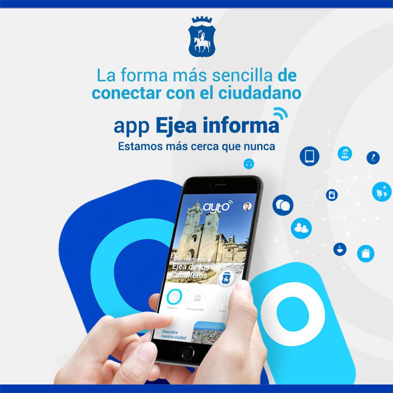 En este momento estás viendo ‘Ejea Informa’ la nueva App del Ayuntamiento de Ejea de los Caballeros