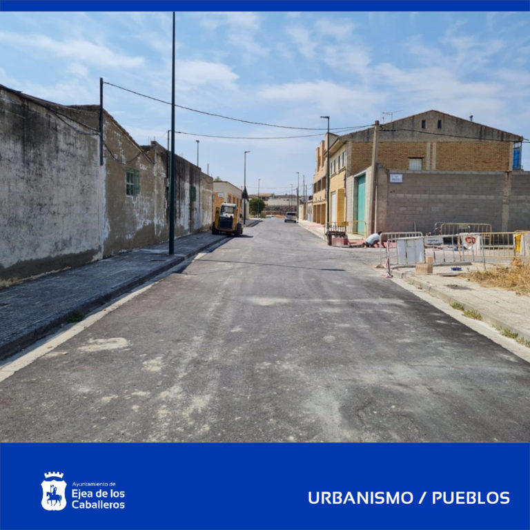 Lee más sobre el artículo El Ayuntamiento de Ejea de los Caballeros invierte en asfaltados 726.604 euros en los cuatro últimos años
