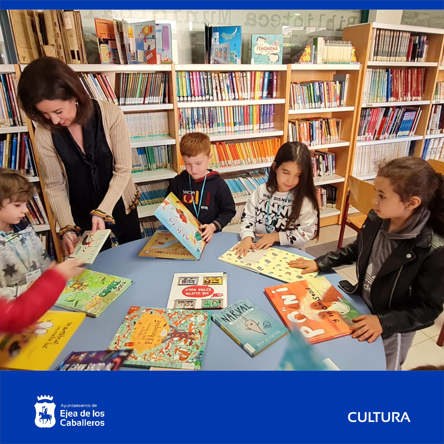 En este momento estás viendo 24 de octubre: La biblioteca de Ejea celebra el “Día de la Bibliotecas” con actividades para sus usuarios
