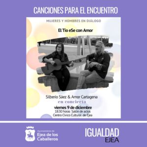 Lee más sobre el artículo Concierto del dúo musical «El tío eSe con Amor» compuesto por Silberio Sáez y Amor Cartagena