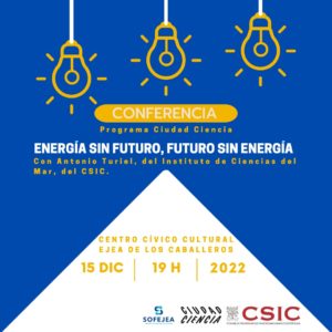 Lee más sobre el artículo Antonio Turiel, investigador del CSIC, presenta en Ejea de los Caballeros “Energía sin Futuro, Futuro sin Energía”