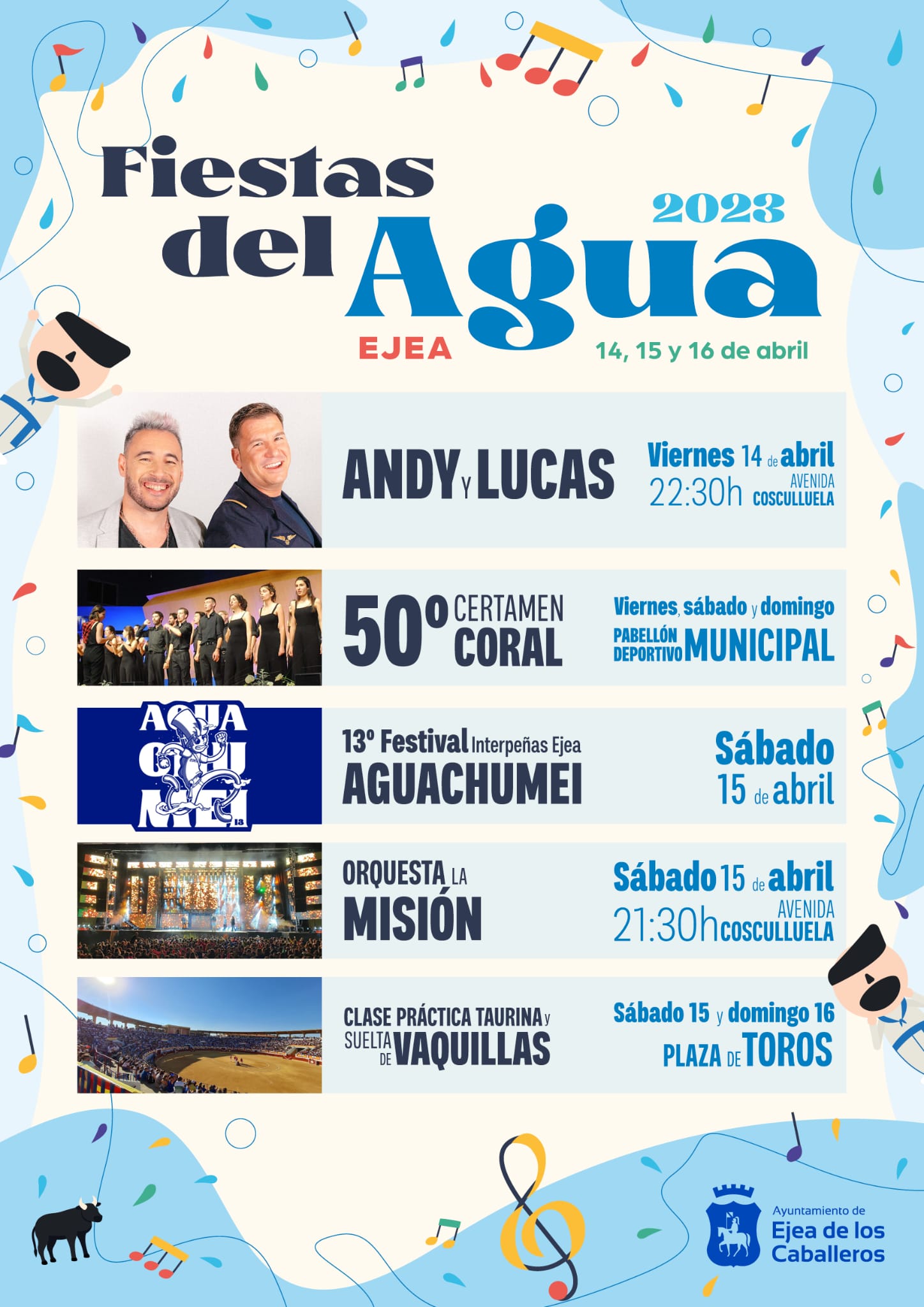 Fiestas del Agua 2023 en Ejea de los Caballeros Cuando la cultura y la