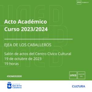 Lee más sobre el artículo Acto académico de apertura del curso 2023-2024 del aula UNED en Ejea