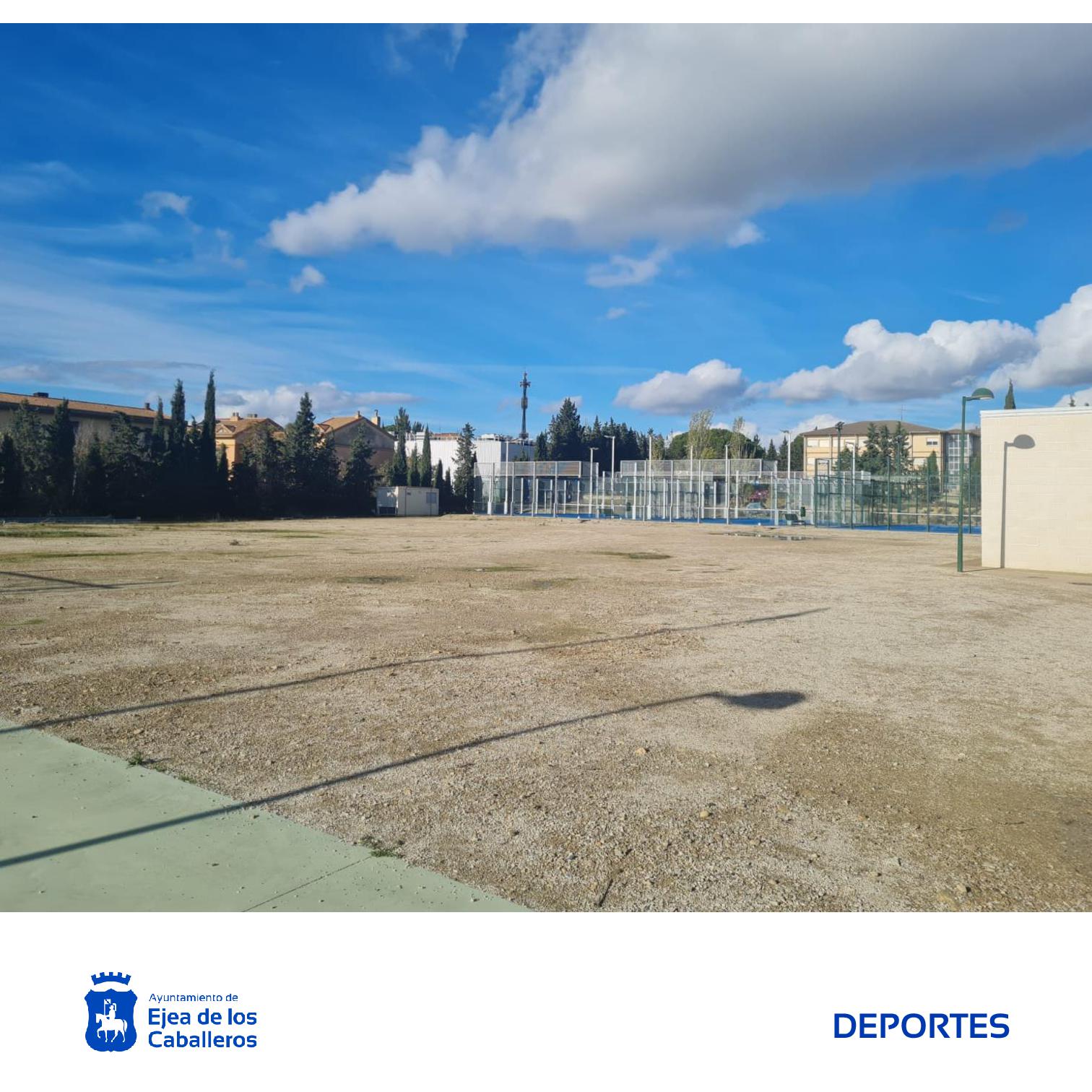 En este momento estás viendo La “Ciudad Deportiva” de Ejea tendrá una nueva pista cubierta para la práctica de distintas modalidades deportivas