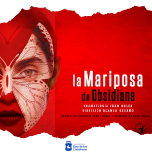 Lee más sobre el artículo «La Mariposa de Obsidiana», un espectáculo teatral de producciones D3 basado en la novela homónima del escritor Juan Bolea