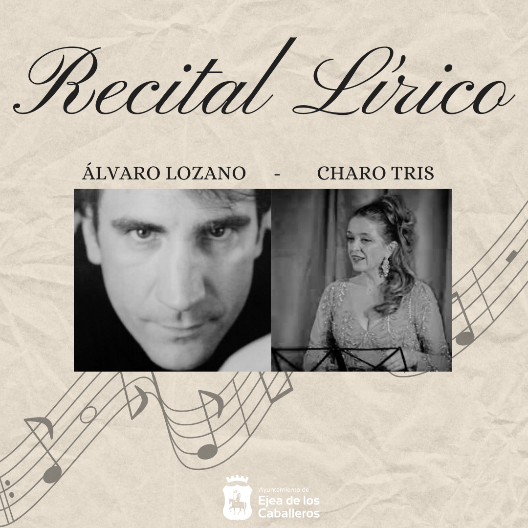 En este momento estás viendo Concierto Lírico de Charo Tris y Álvaro Lozano