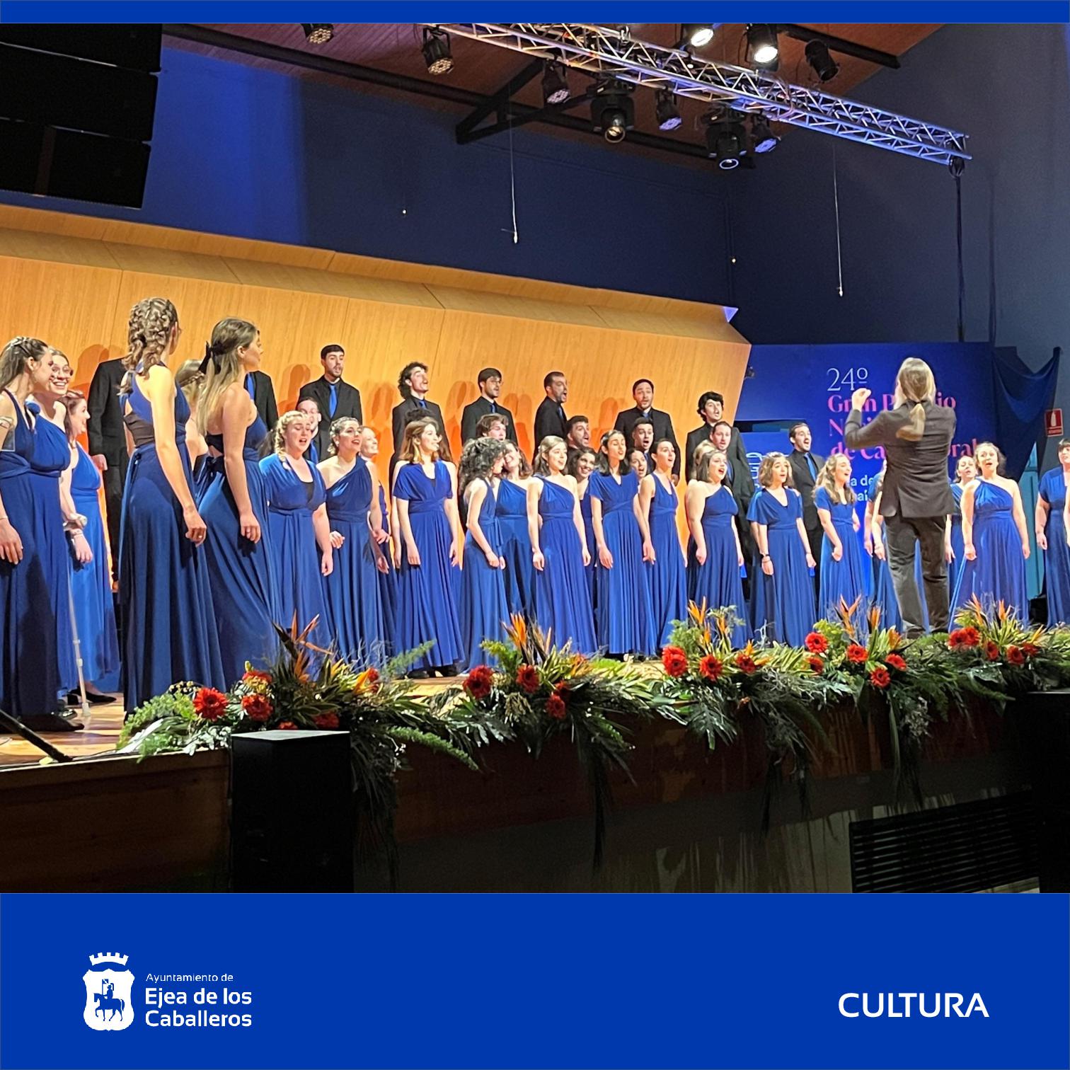 En este momento estás viendo El Coro de Jóvenes de Madrid gana el 24 Premio Nacional de Canto Coral en Ejea de los Caballeros