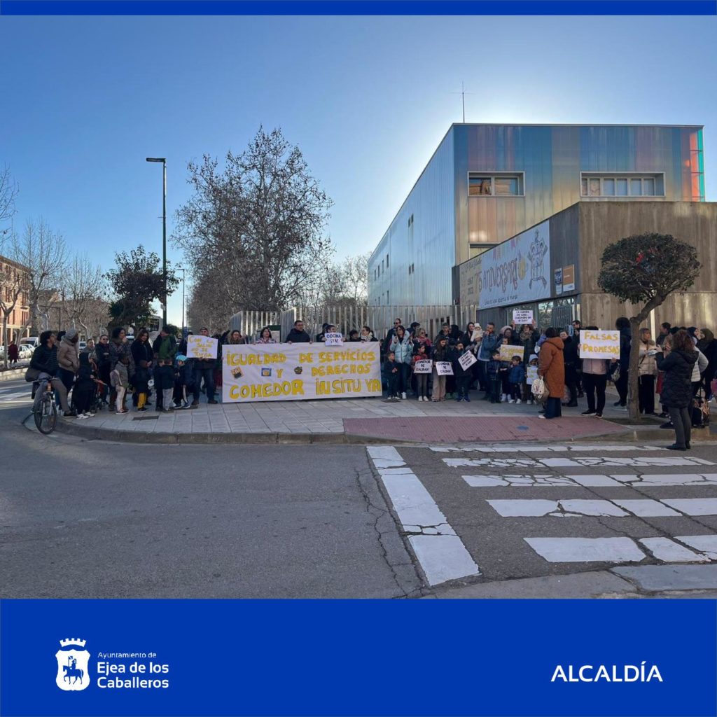El Ayuntamiento de Ejea apoya a la comunidad educativa del colegio ...