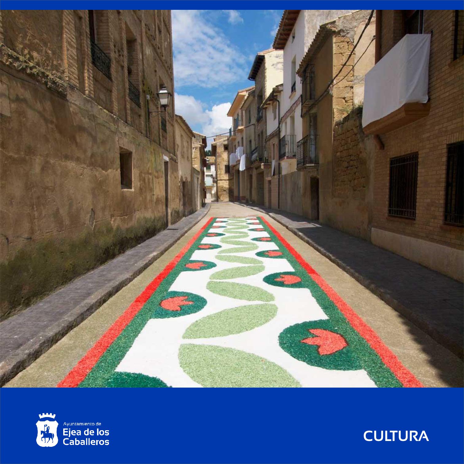 En este momento estás viendo Las alfombras procesionales de Rivas, declaradas Bien de Interés Cultural Inmaterial, volverán a embellecer las calles del pueblo en el Día del Corpus Christi