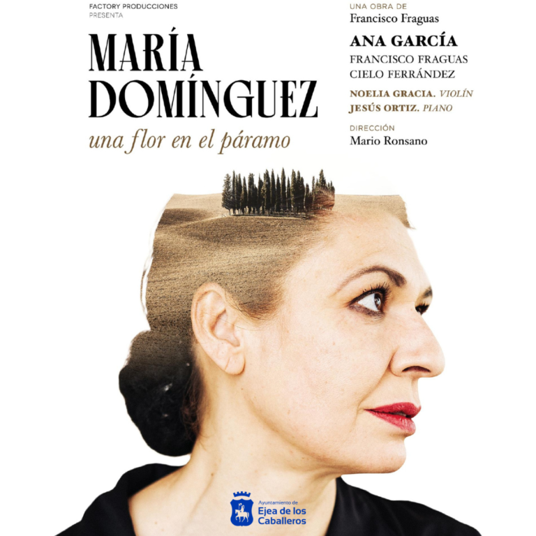 Lee más sobre el artículo “María Domínguez. Una flor en el Páramo”: Representación teatral de la compañía Factory Producciones sobre la vida de la primera alcaldesa de la historia de España