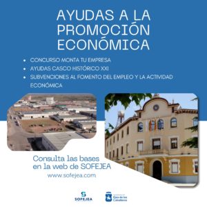 Lee más sobre el artículo El Ayuntamiento de Ejea abre la convocatoria 2024 de sus programas de apoyo a la promoción económica y el empleo