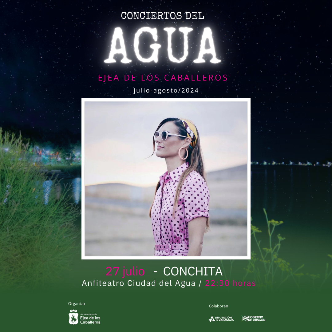 En este momento estás viendo La sensibilidad y el talento musical de la cantante y compositora “Conchita” llegan al tercero de los Conciertos del Agua
