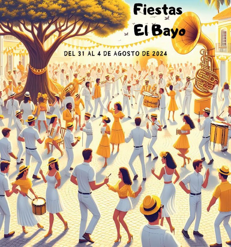 Cartel Fiestas El Bayo 04-08-24
